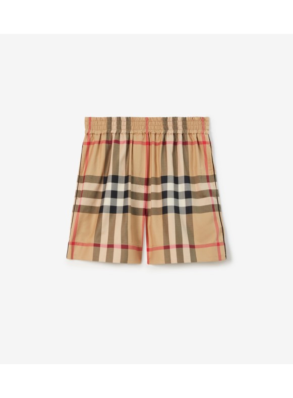 Burberry shorts clearance womens grey