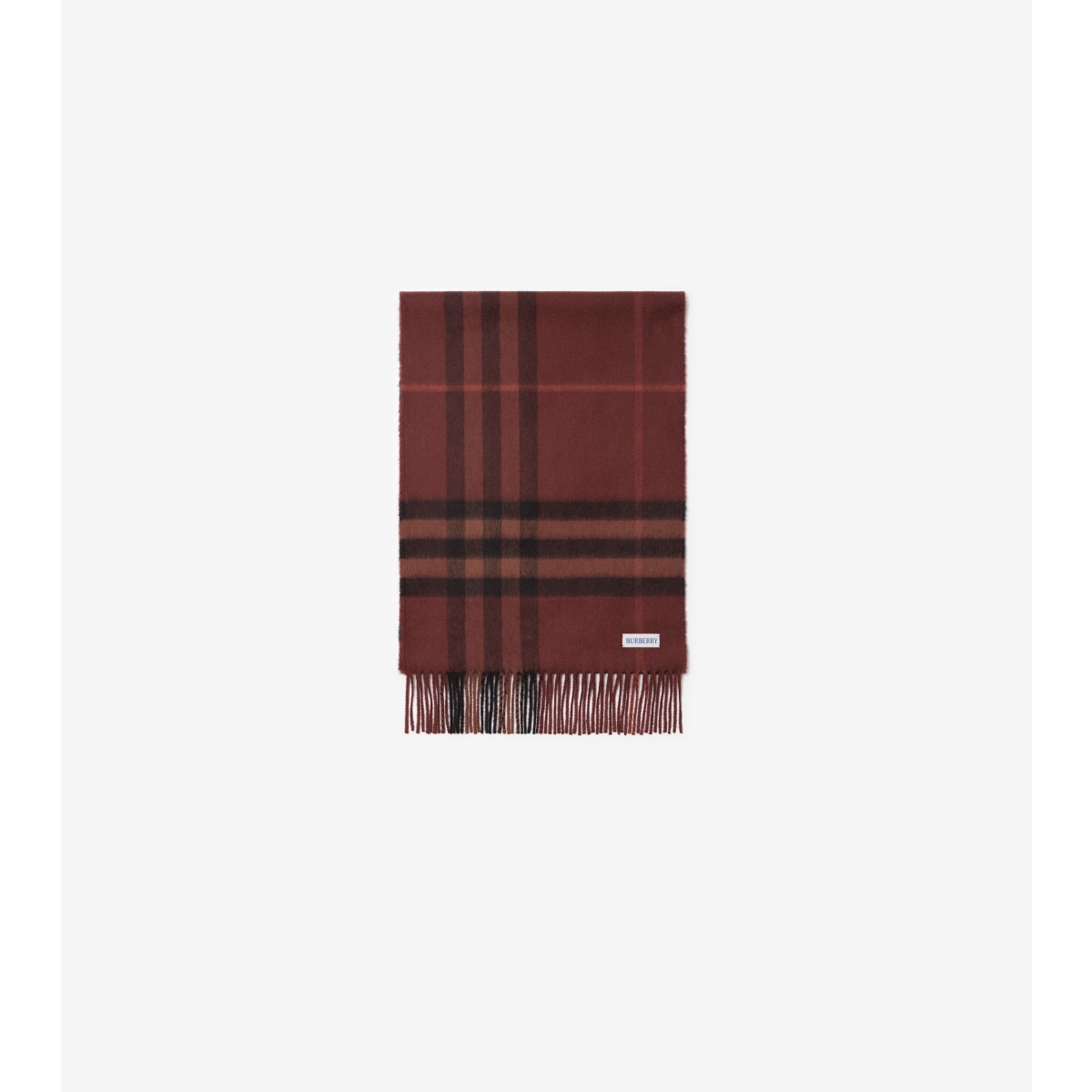  Check Cashmere Scarf