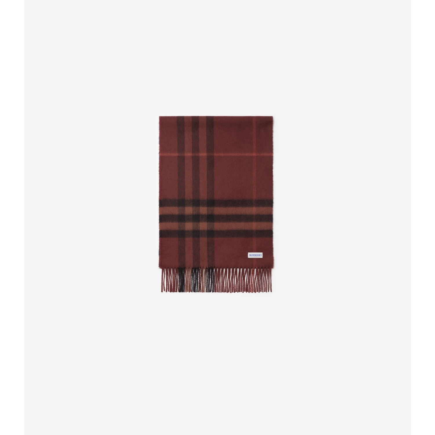 Check Cashmere Scarf
