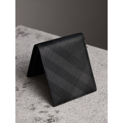 Shop Burberry London Check Id Wallet In 