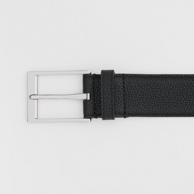 burberry grainy leather belt