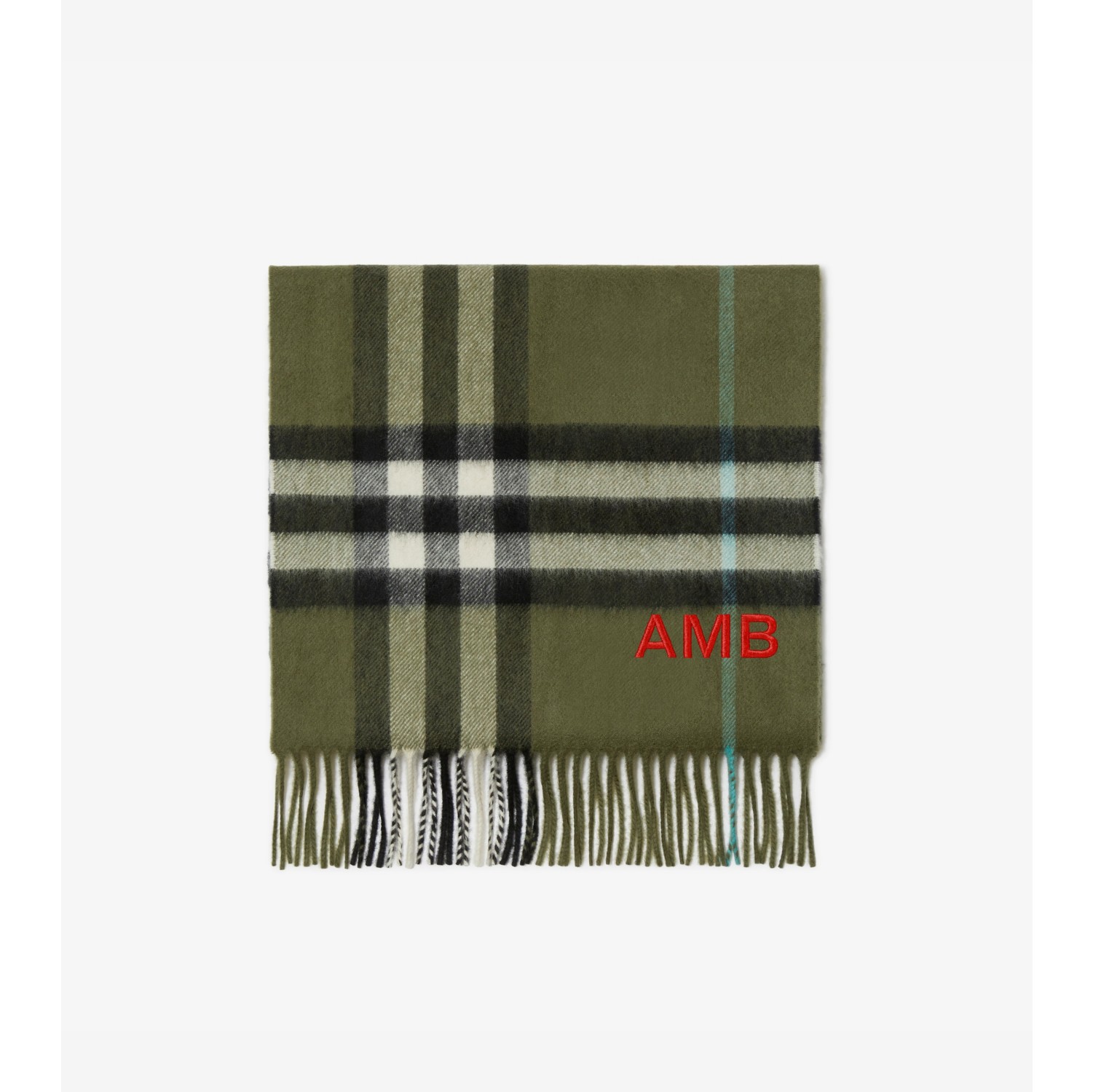 Burberry giant icon check best sale cashmere scarf