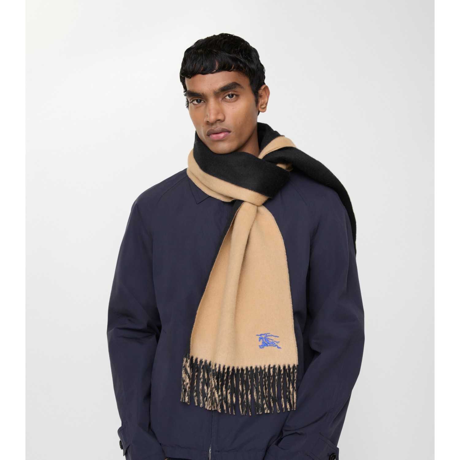 Reversible Cashmere Scarf - thumbnail 2