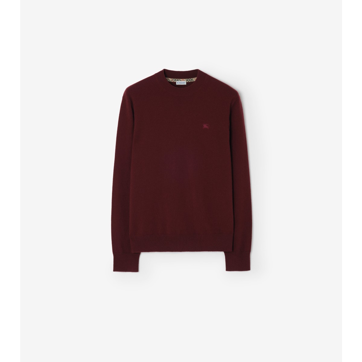  Check Cashmere Blend Sweater