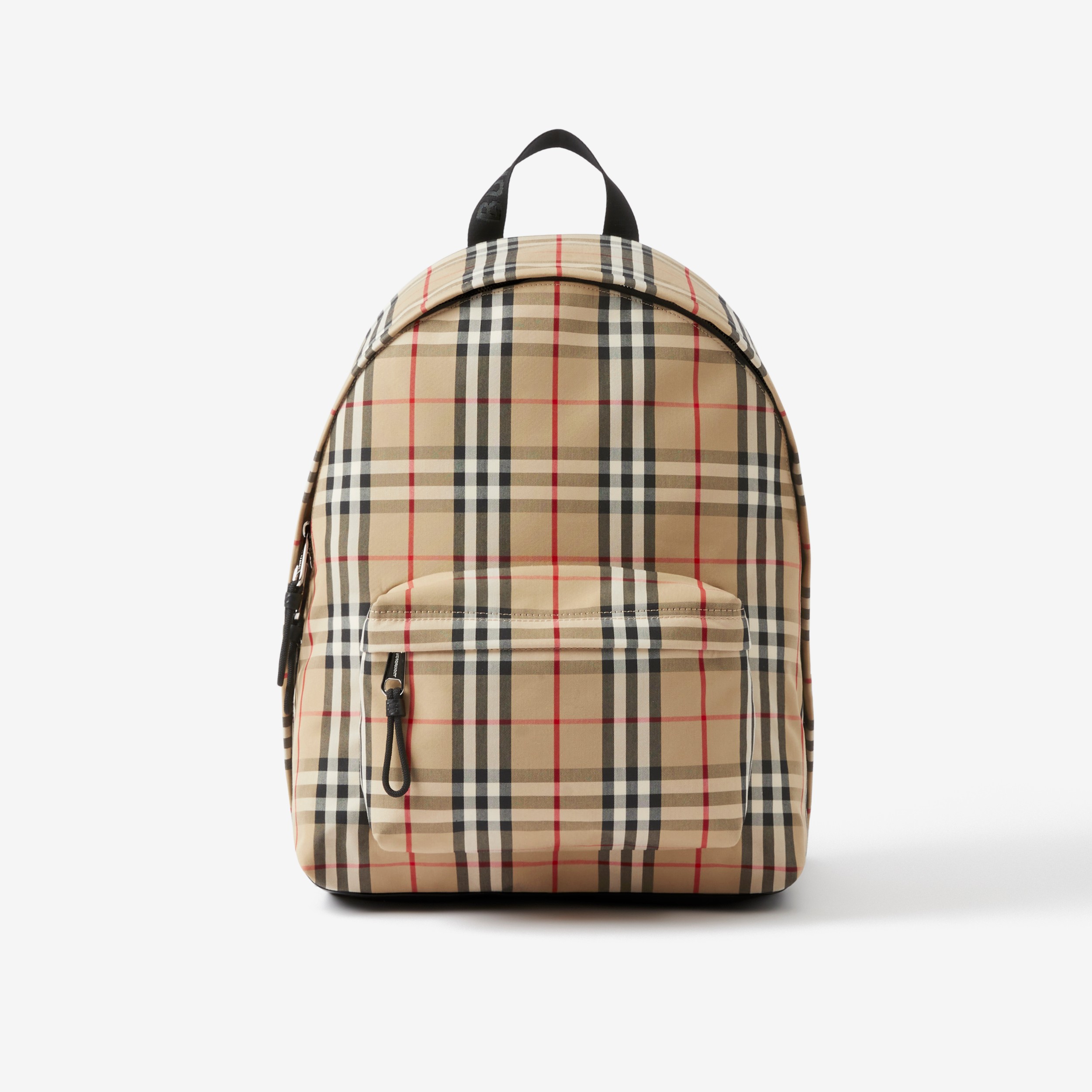 Check Backpack in Archive Beige | Burberry® Official