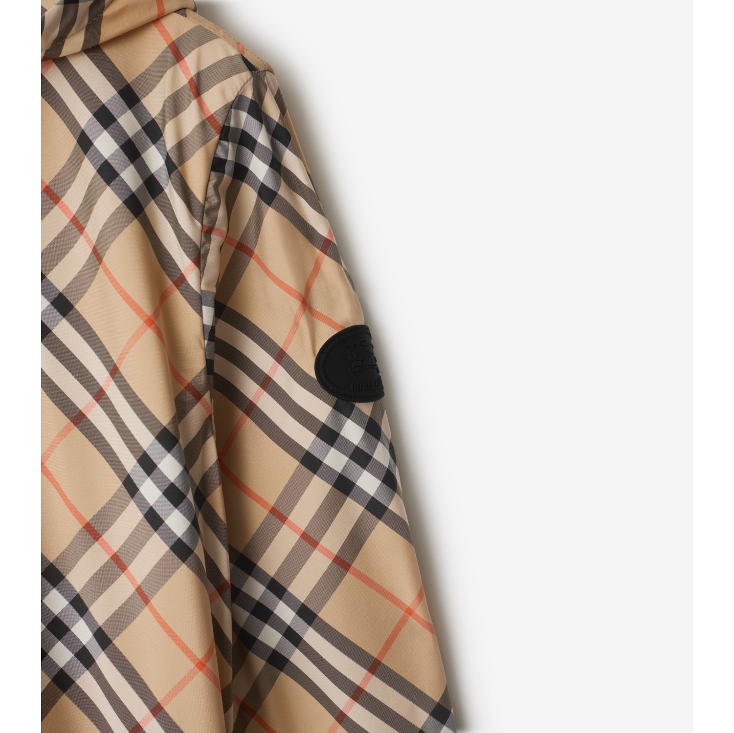 Check Hooded Jacket