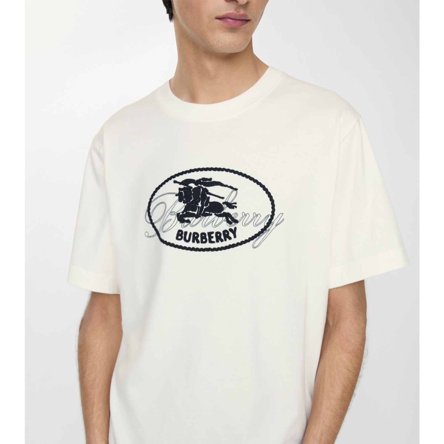 ナイトスタンプ コットンTシャツ (チョークホワイト) - メンズ