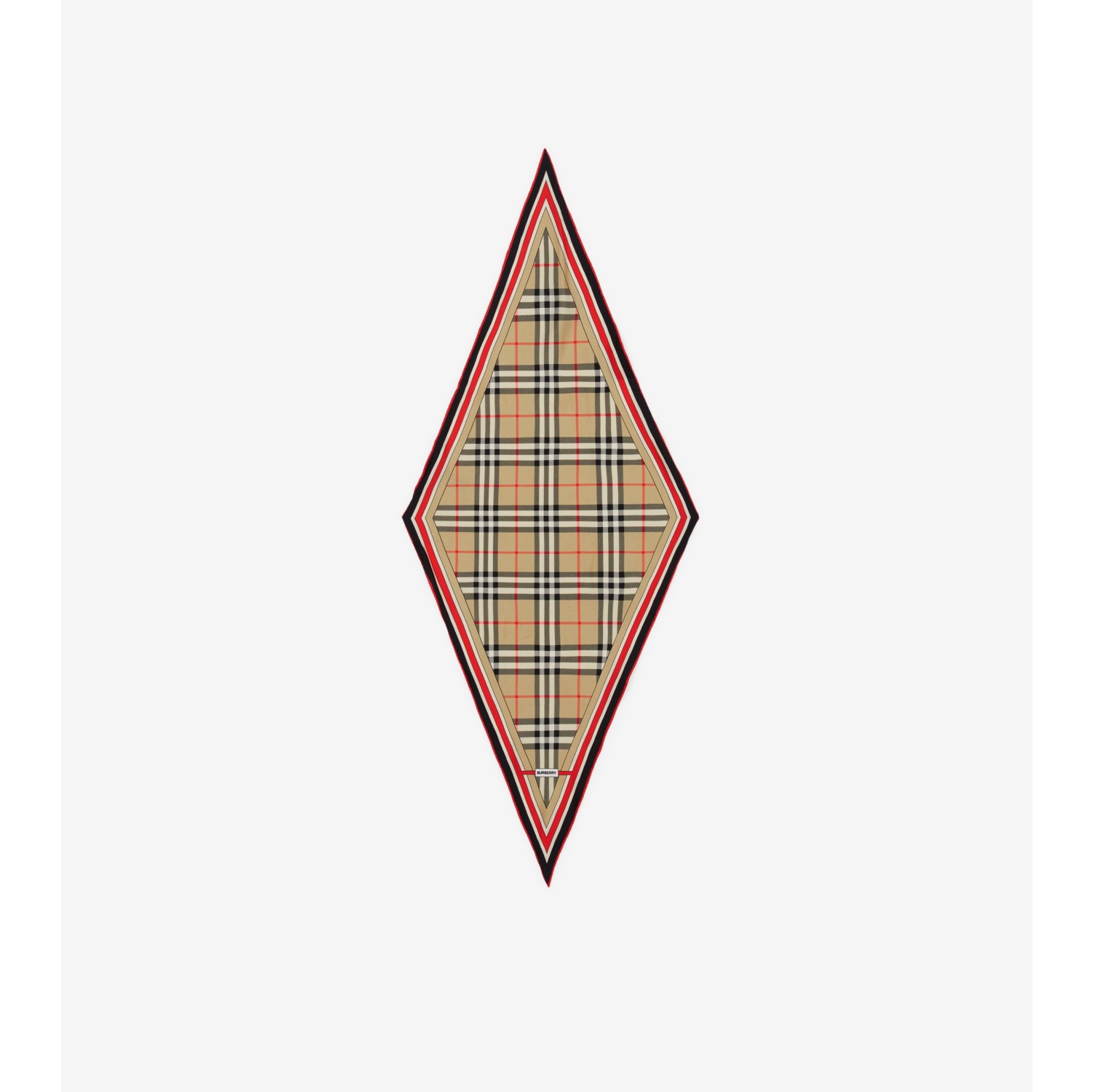 Foulard burberry hot sale soie