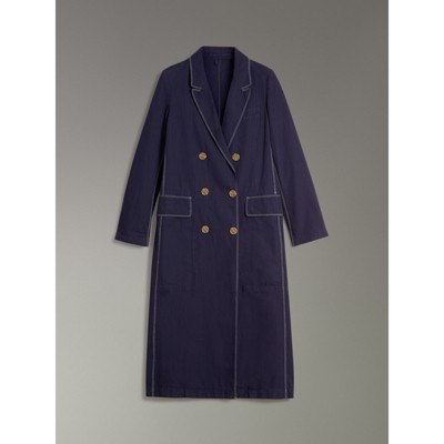 burberry purple coat