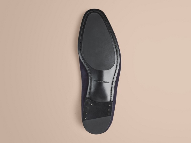 whole cut loafers whole cut suede tassel loafers midnight blue navy burberry whole cut loafers whole cut suede tassel loafers midnight blue navy burberry