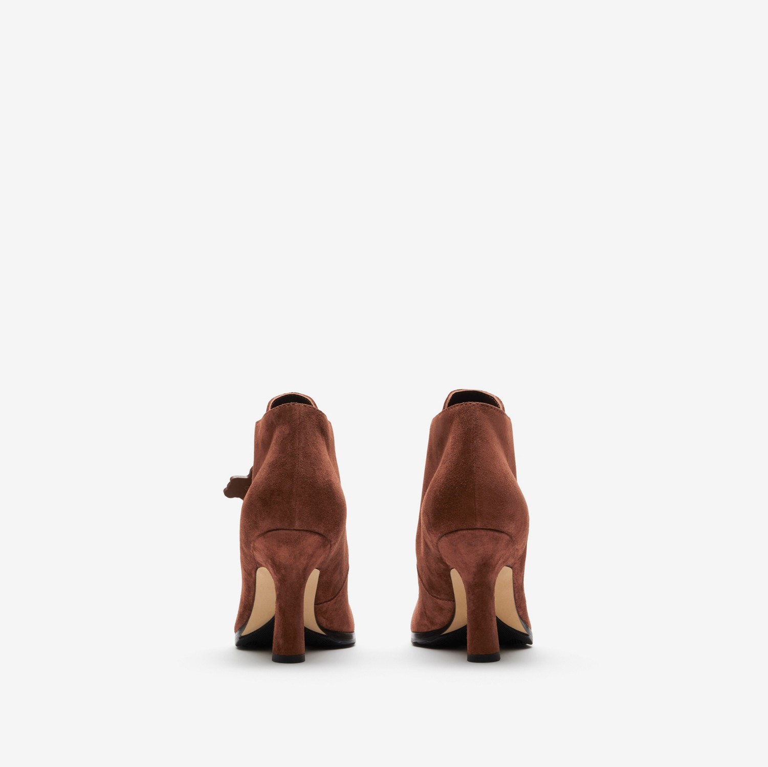 Ankle boots Storm de camurça (Marrom) - Mulheres | Burberry® oficial