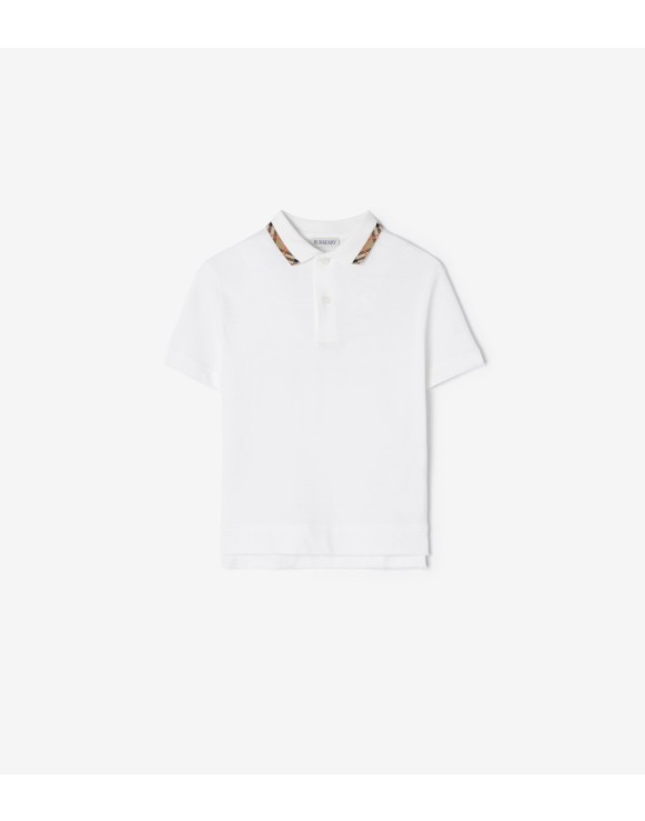 Cotton Pique Polo Shirt