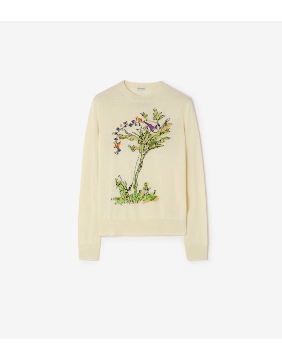Wool Silk Brave Little Tree Sweater