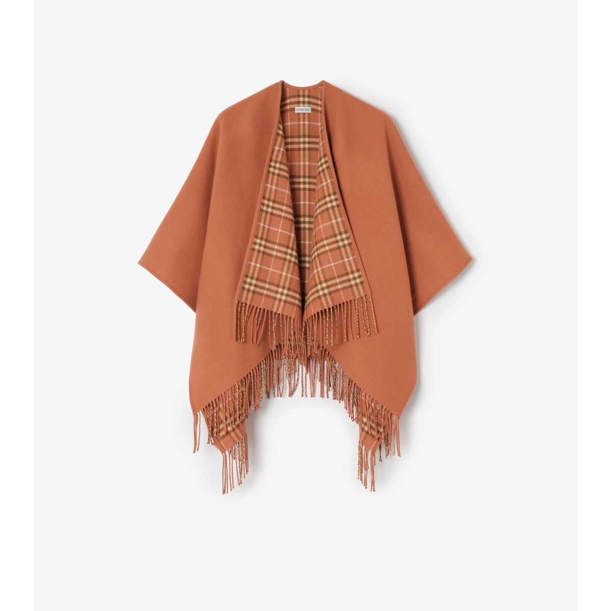 Reversible Poncho | Burberry®