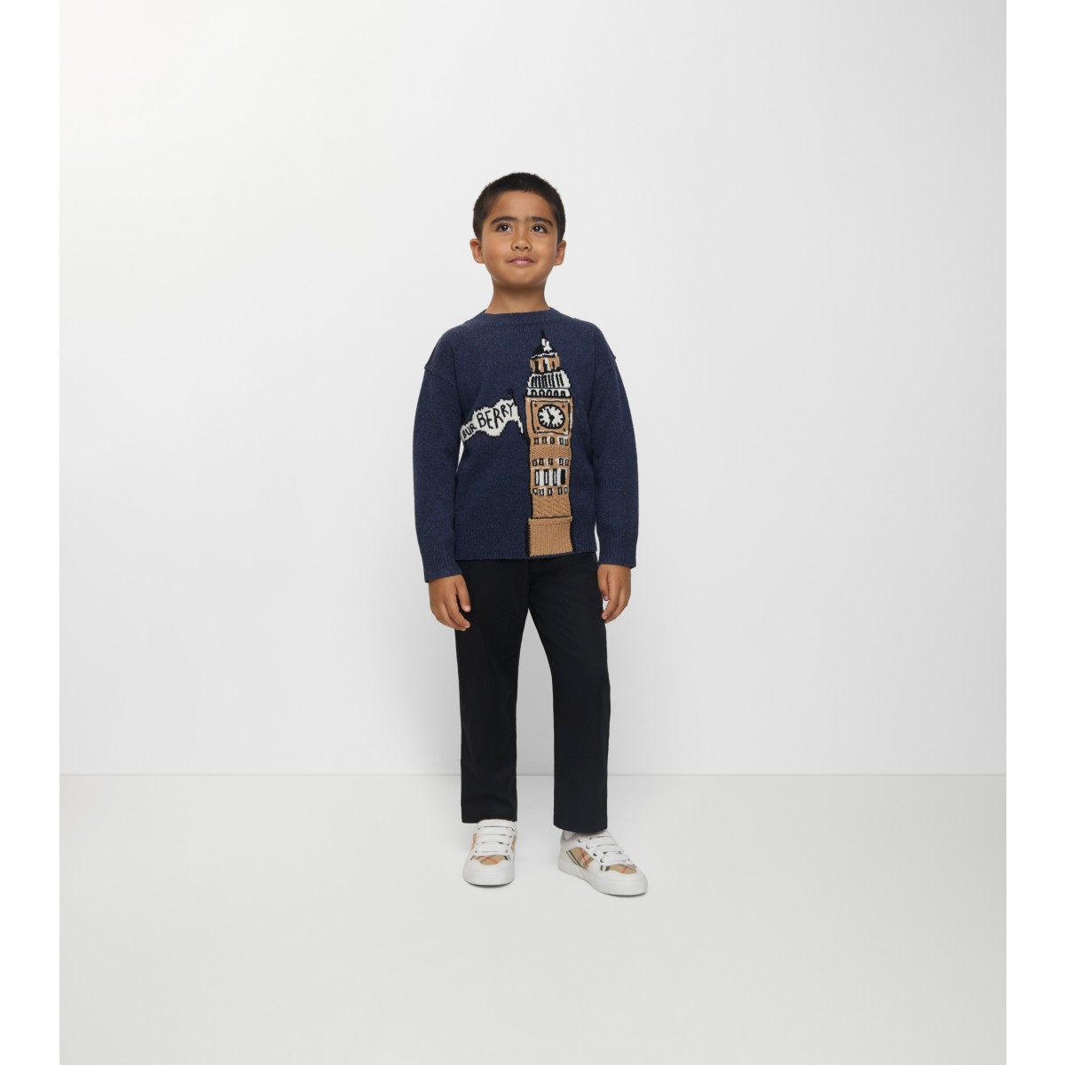  Embroidered Big Ben Sweater