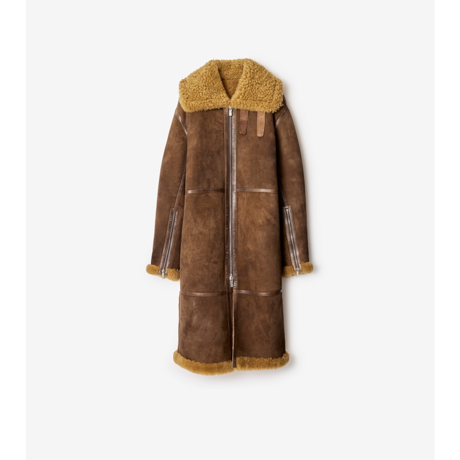 Manteau en shearling