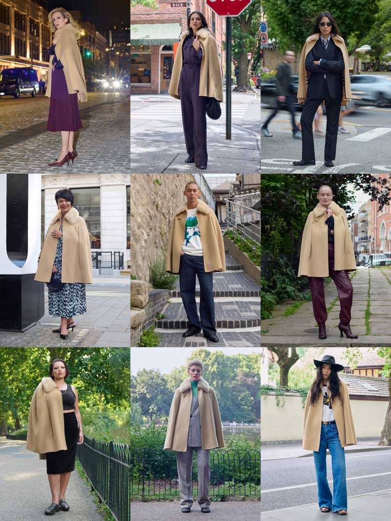 ウィメンズ デザイナー ポンチョ＆ケープ | Burberry®