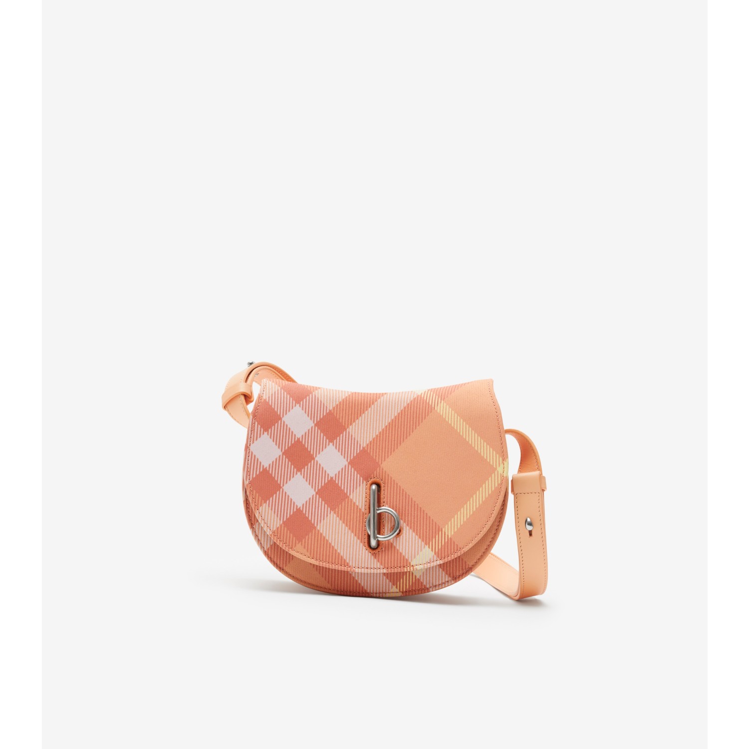 Mini Rocking Horse Bag in Peach Women Burberry Official