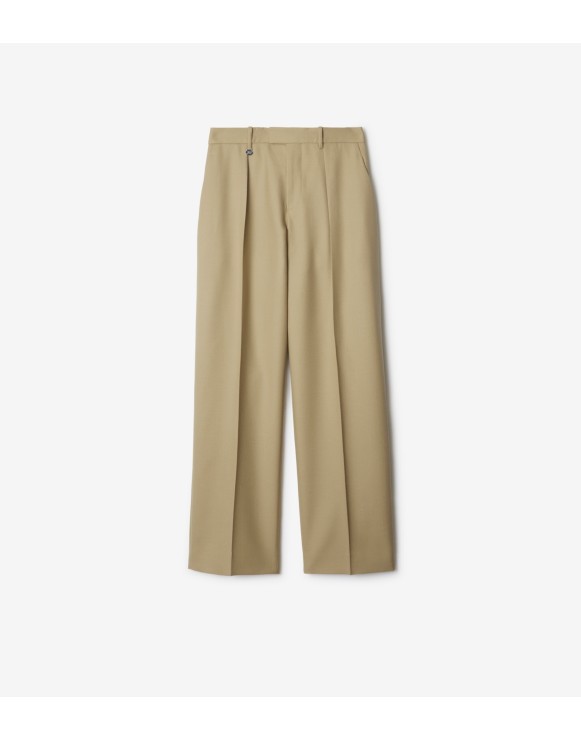 Wool Tailored Trousers