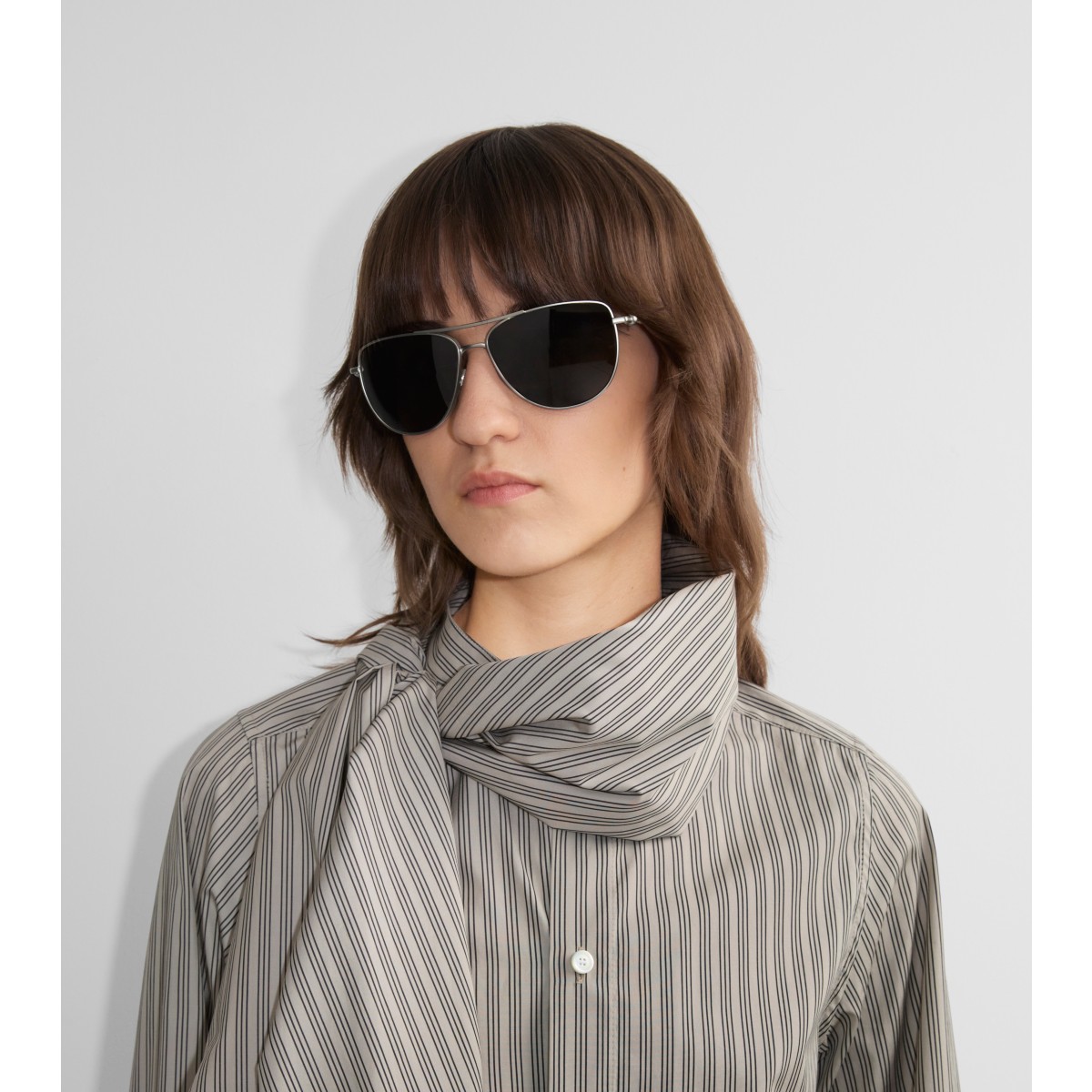  Logo Square Sunglasses