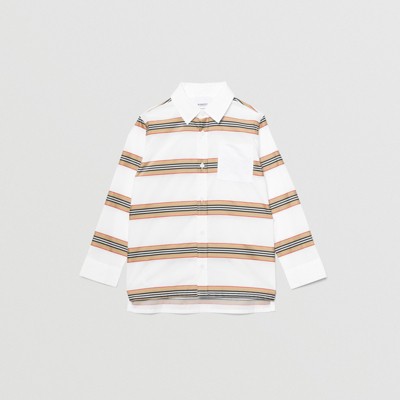 burberry shirt kids silver