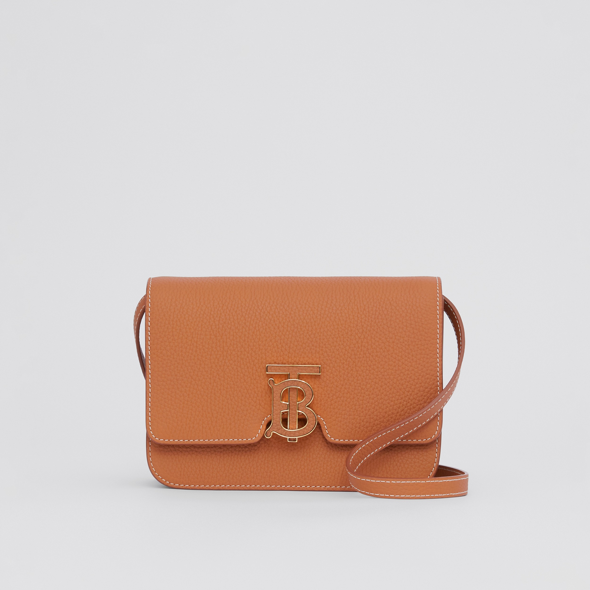 Small TB Bag in Warm Russet Brown - Women | Burberry® Official - 1