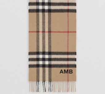 The Classic Check Cashmere Scarf