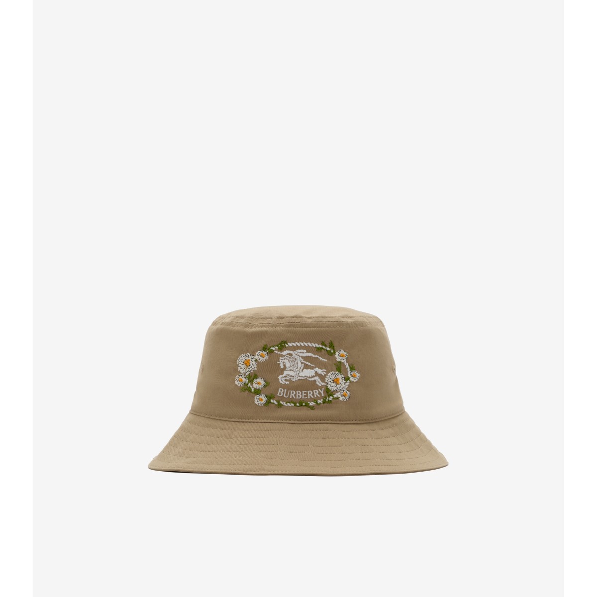  Embroidered Knight Stamp Twill Bucket Hat