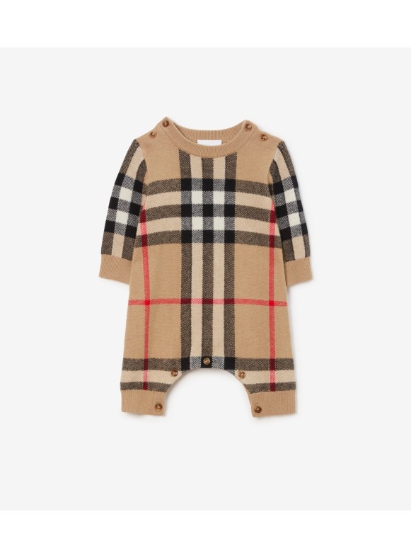 BURBERRY KIDS: Baskets bébé garçon bébé - Beige  Baskets Bébé Garçon  Burberry Kids 8069391 en ligne sur