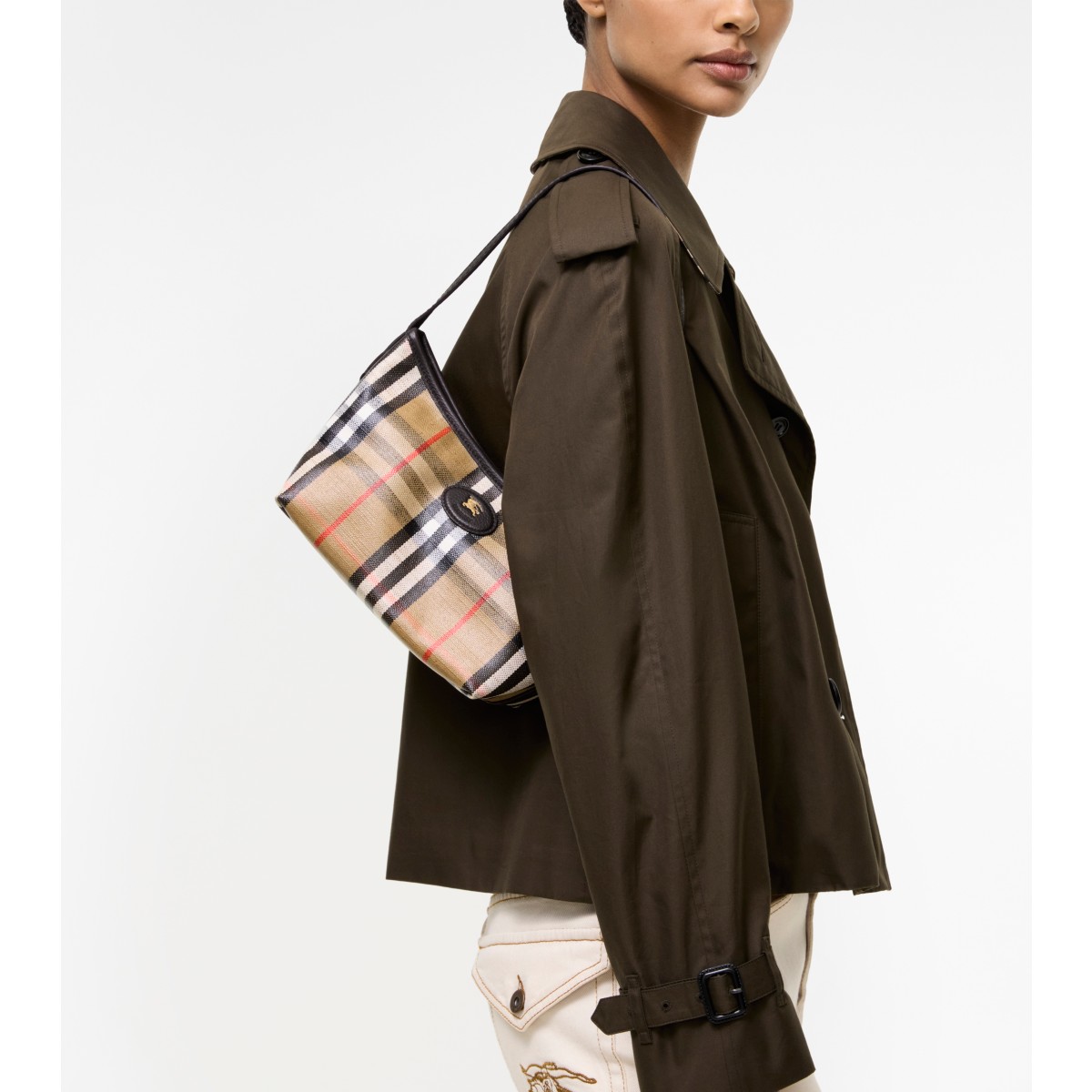  Check Mini Highlands Shoulder Bag​