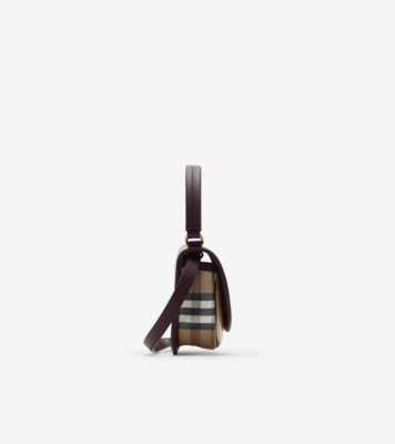 【BURBERRY】 MINI HIGHLANDS BAG Mini Highlands Bag​ in Sand - Women, Cotton, Linen