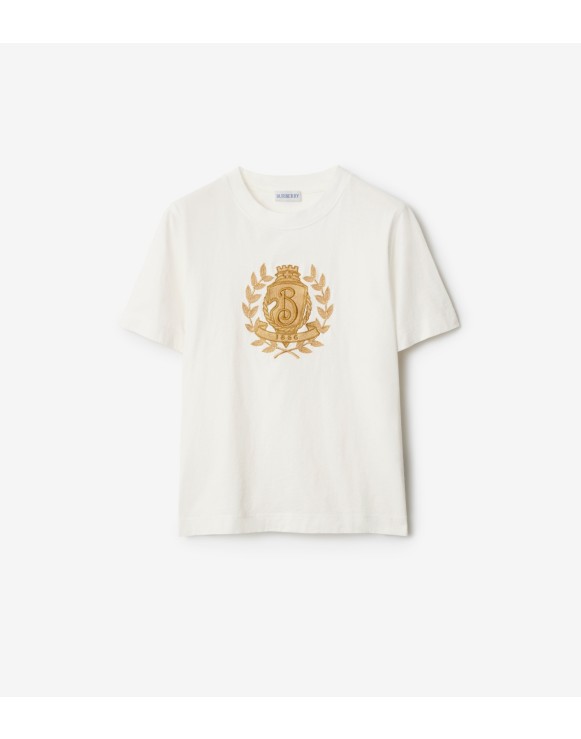 Bクレスト コットンTシャツ