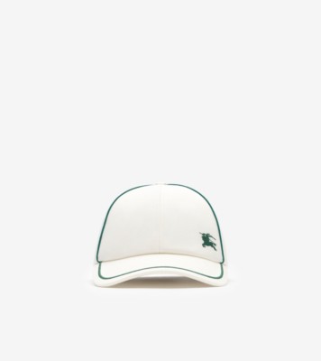 Knight Cotton Baseball Cap in Chalk white - Men | Burberry® Official
