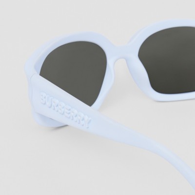 oversized white sunglasses