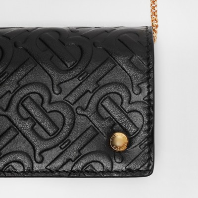burberry card holder with chain