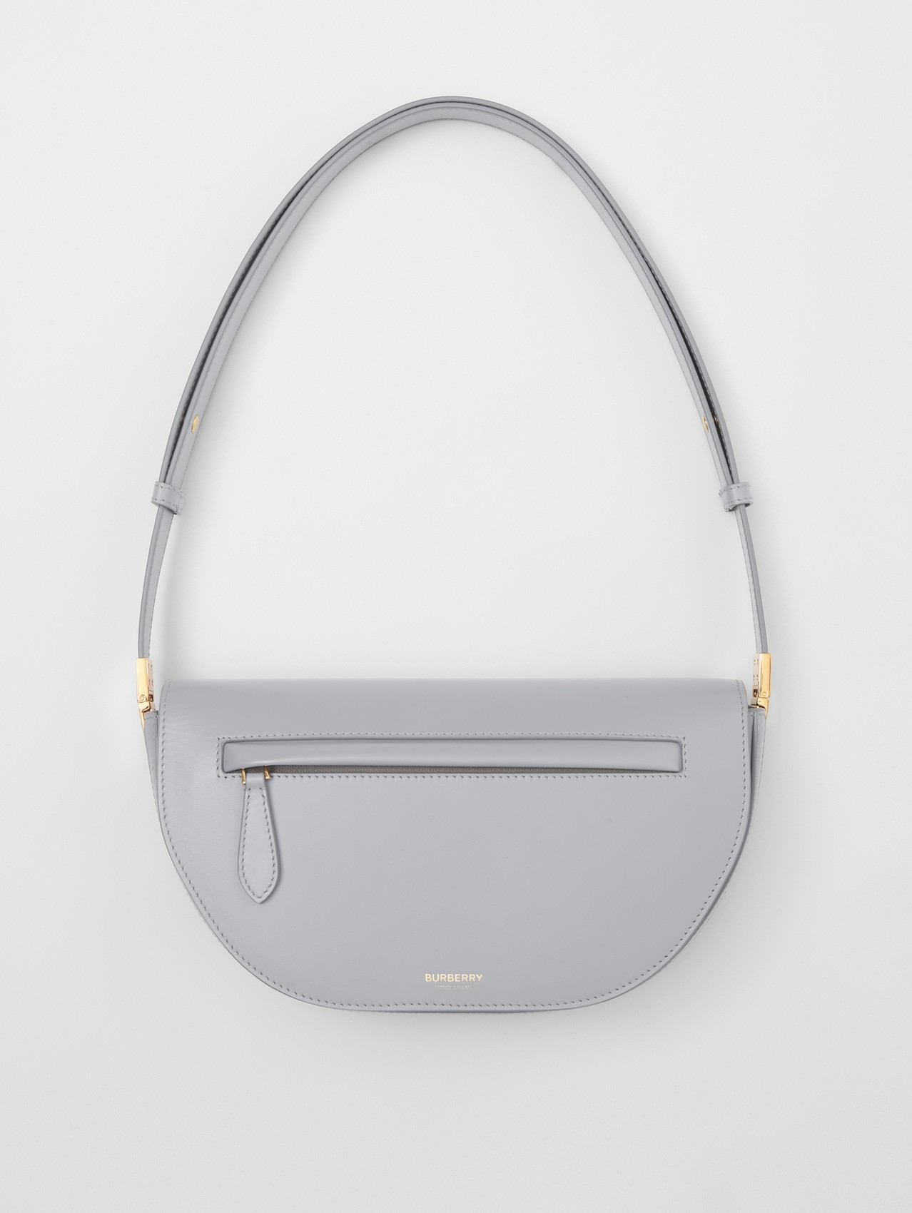 Small Leather Olympia Bag in Heather Melange