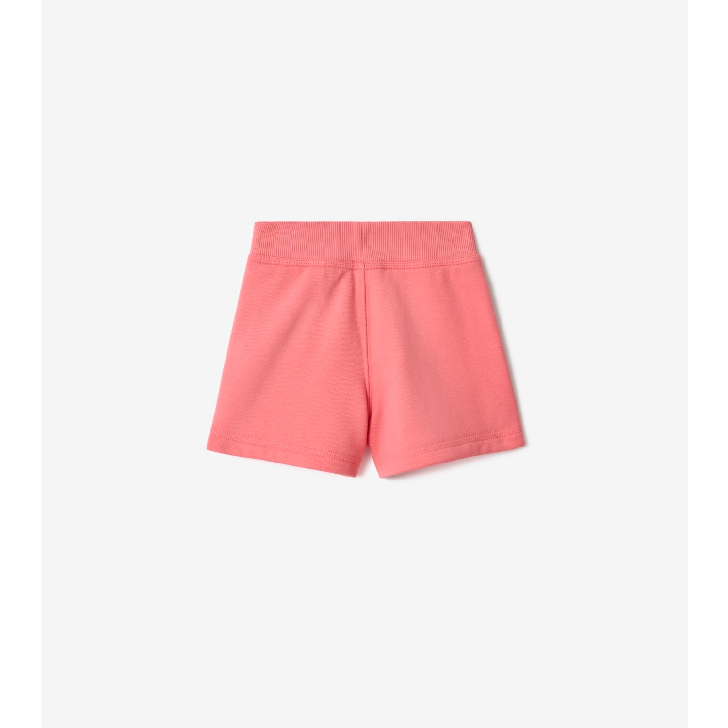 Check Trim Cotton Shorts