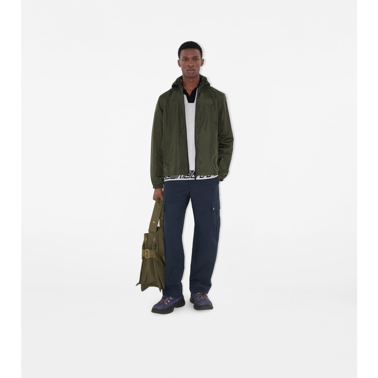 Knight Stamp Nylon Jacket