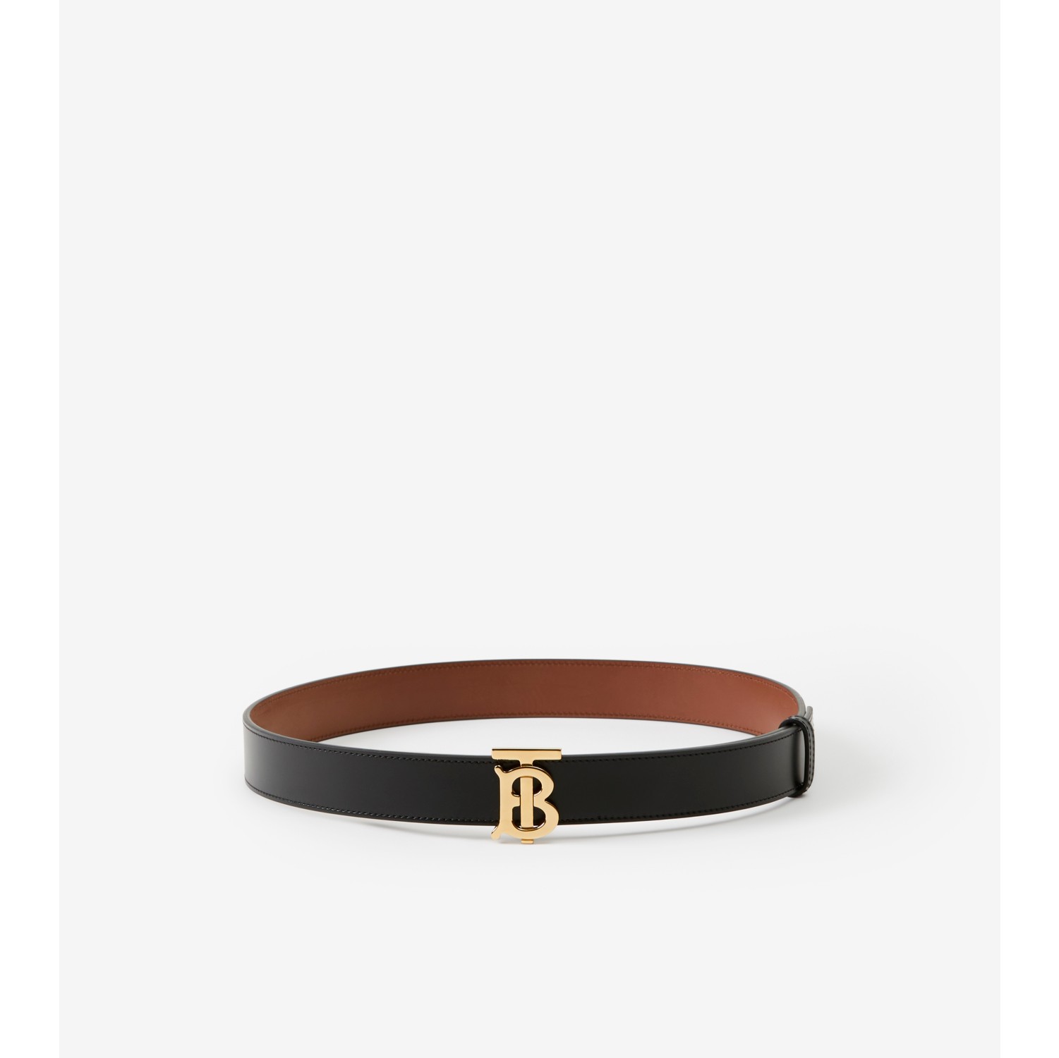 Monogramme leather belt