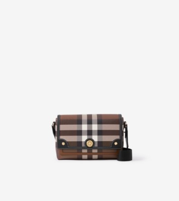 ノートバッグ (ダークバーチブラウン) - ウィメンズ | Burberry®公式サイト