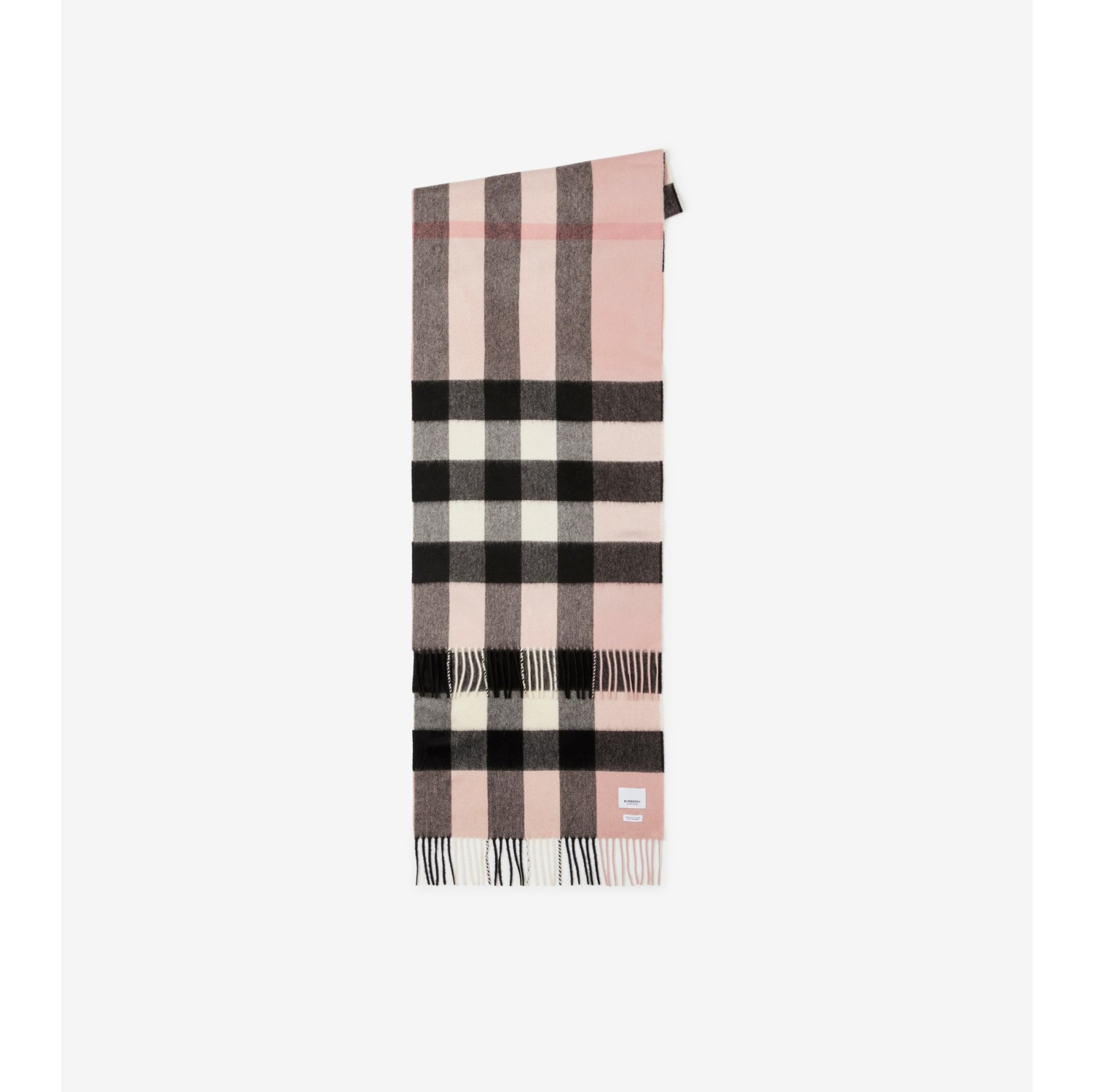 Burberry halsduk 2025 rosa cashmere