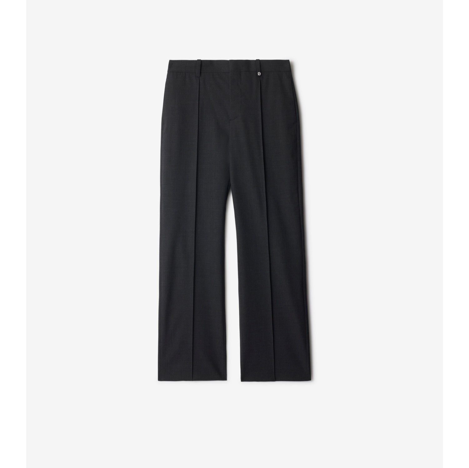 Stretch Wool Tailored Trousers