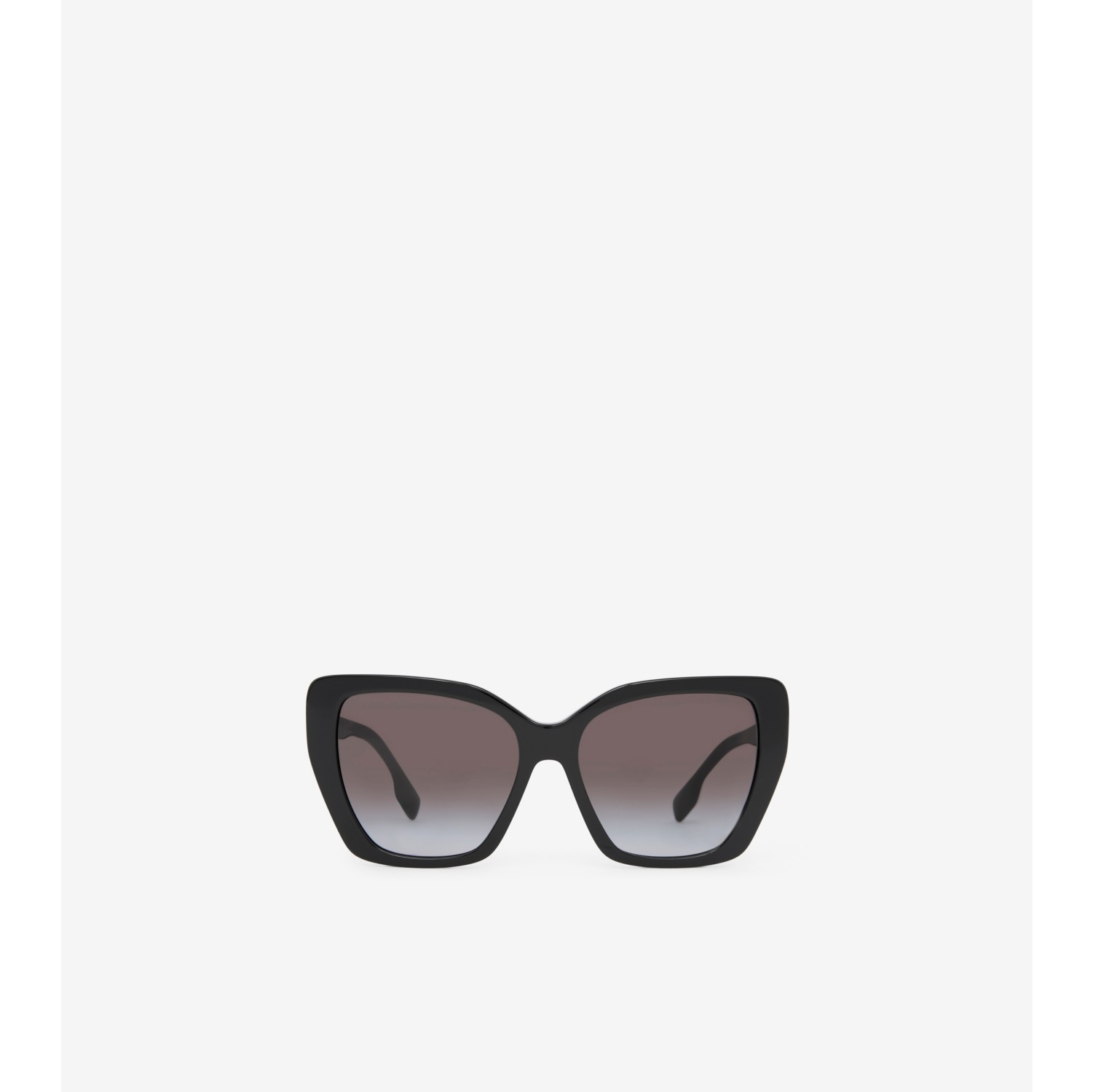 NEW QUAY Harper Matte Black/Smoke Fade Cat Eye Sunglasses Gradient Sunnies