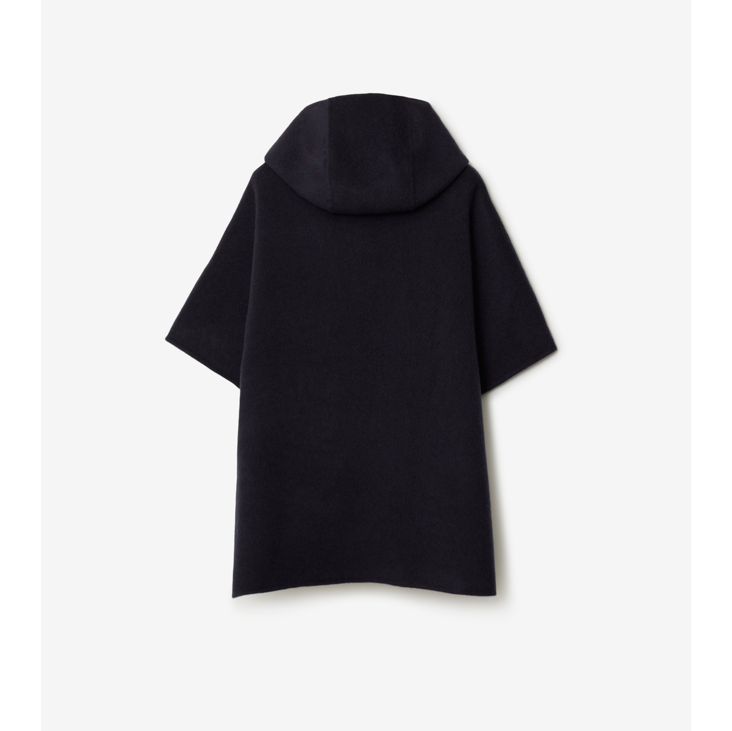 Cashmere Reversible Hooded Cape