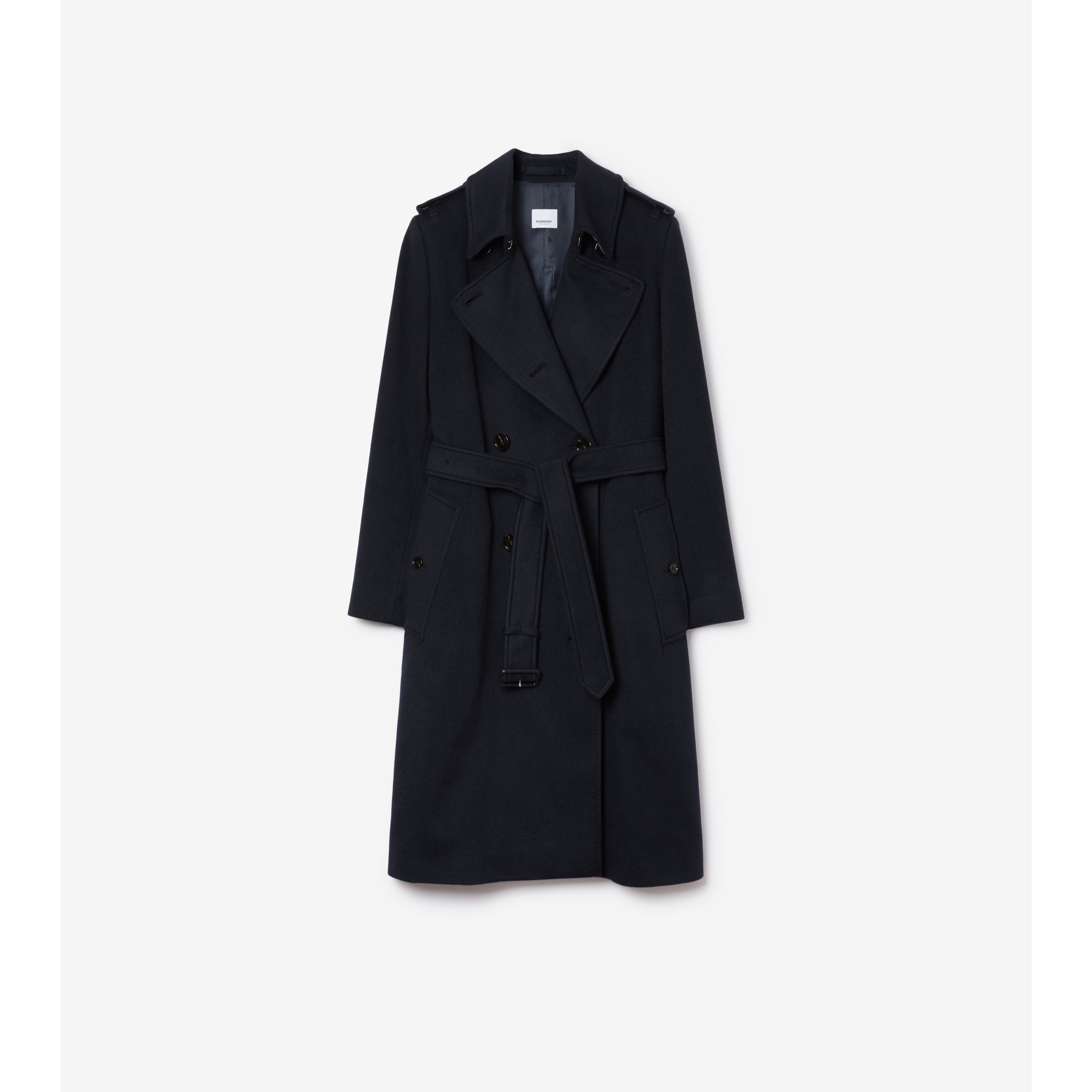 Burberry kensington shop trench black