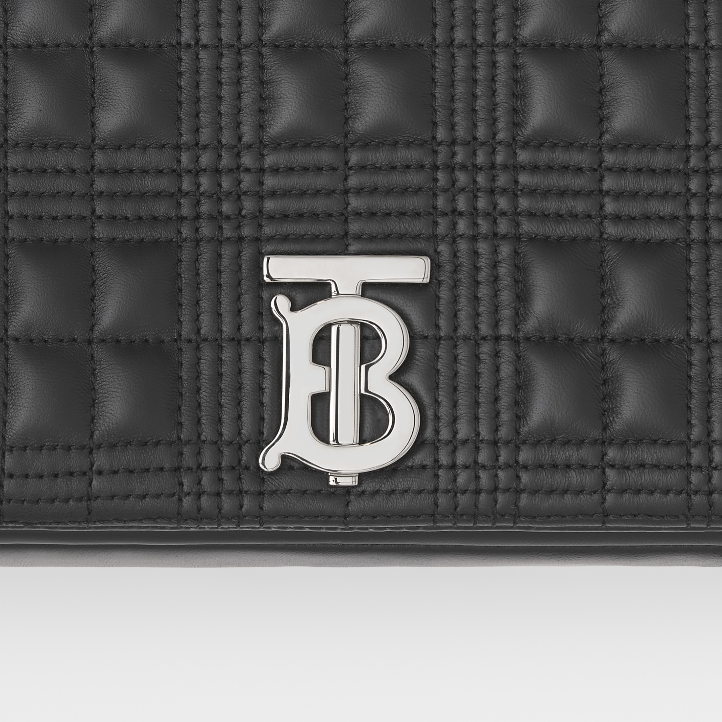Quilted Leather Small Lola Bag in Black - Women | Burberry® Official