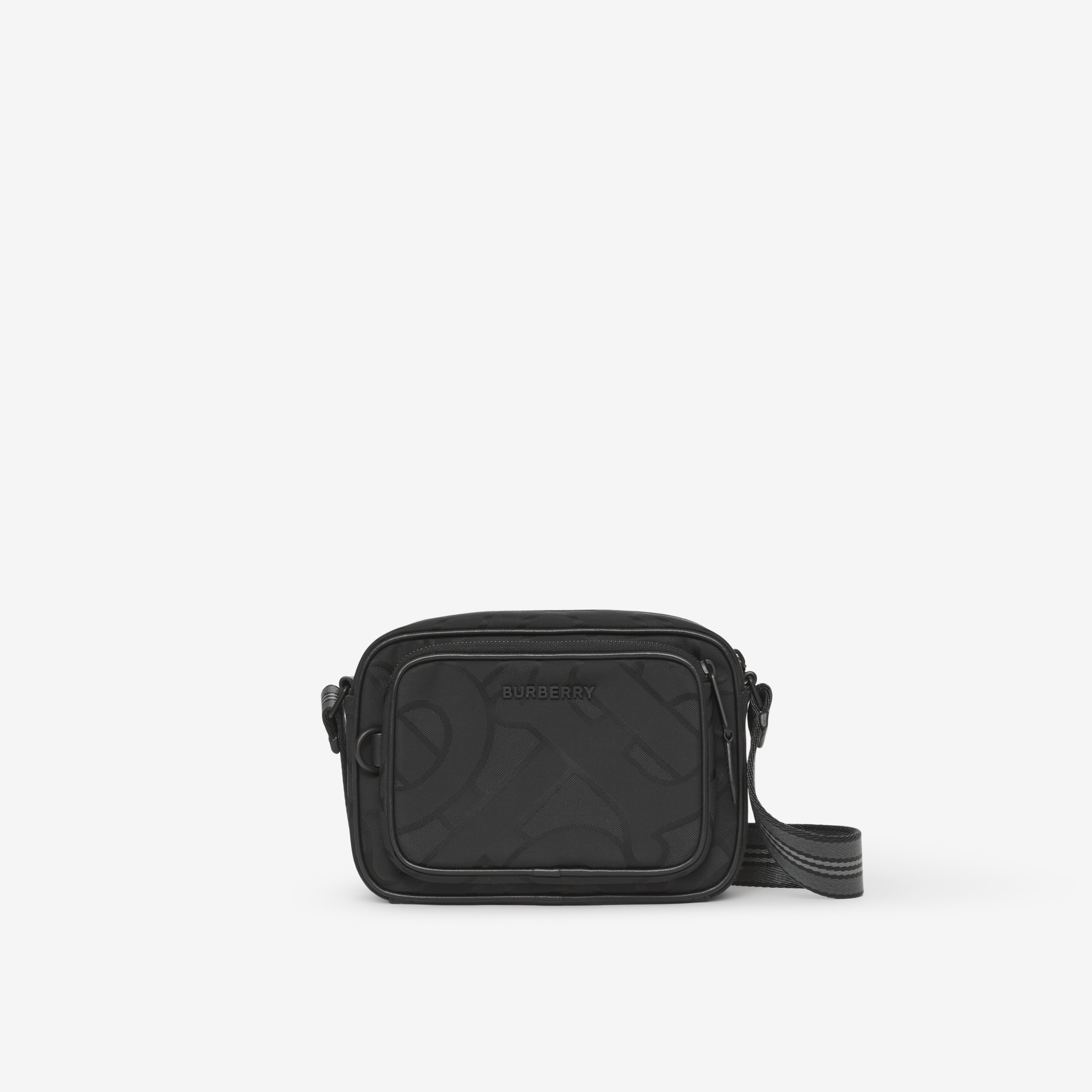 Monogram Jacquard Paddy Bag in Black - Men | Burberry® Official - 1