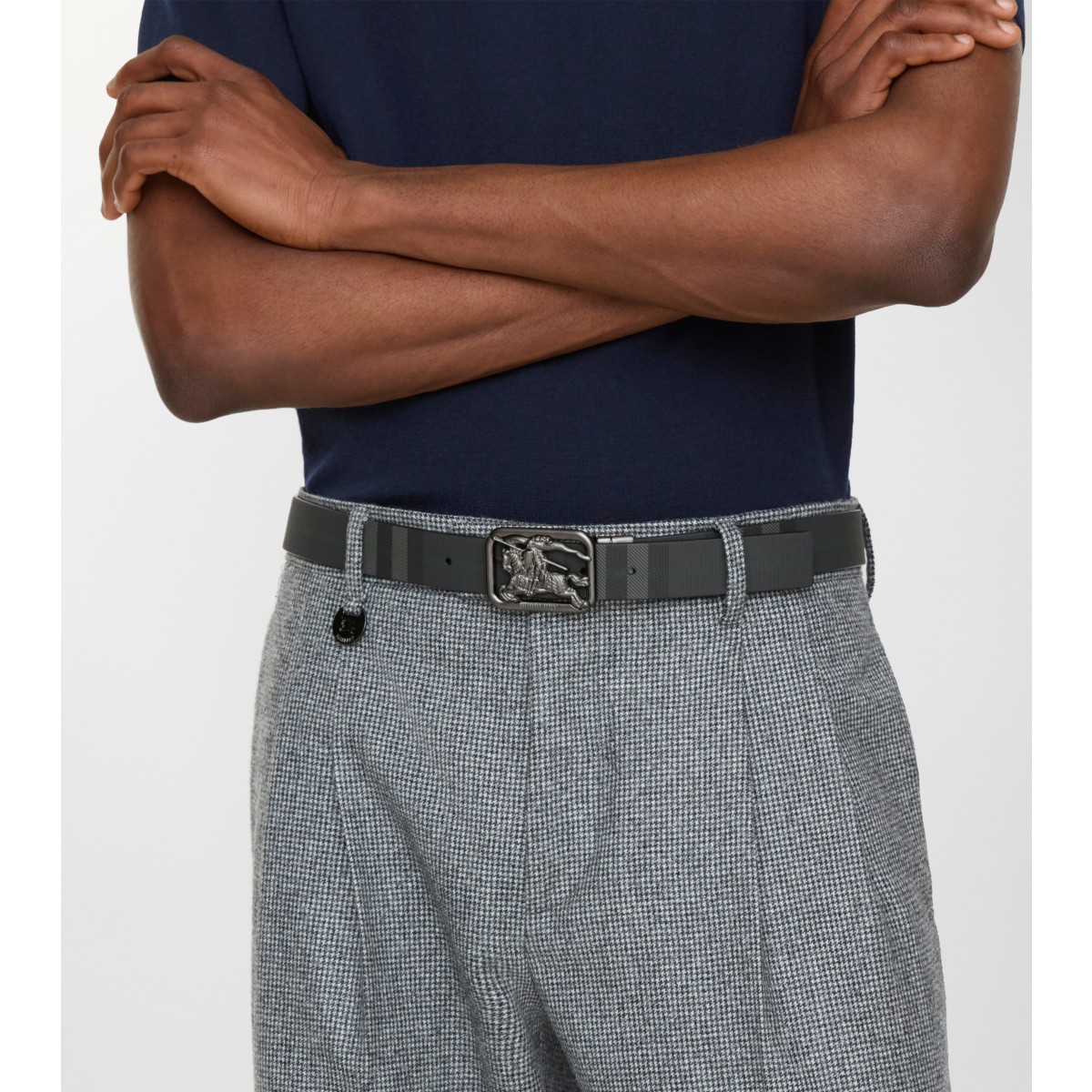  Check Reversible Rider Belt