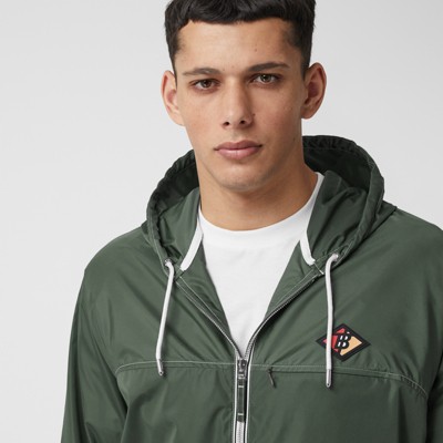 burberry hooded jacket men's