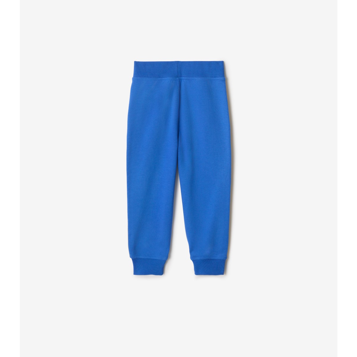  Check Trim Cotton Jogging Pants